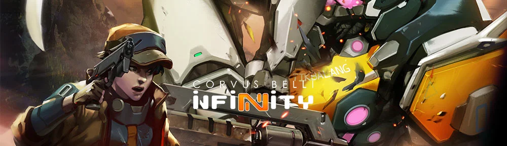 Infinity The Game Miniatures Action Shot