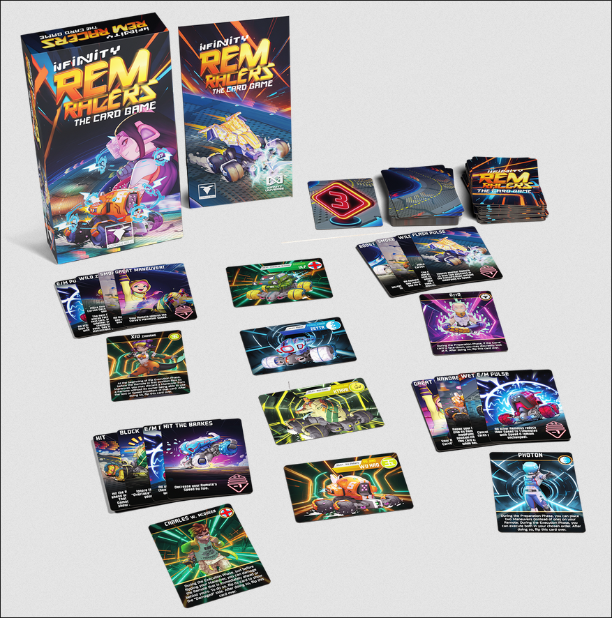 REM Racers El Juego de Cartas